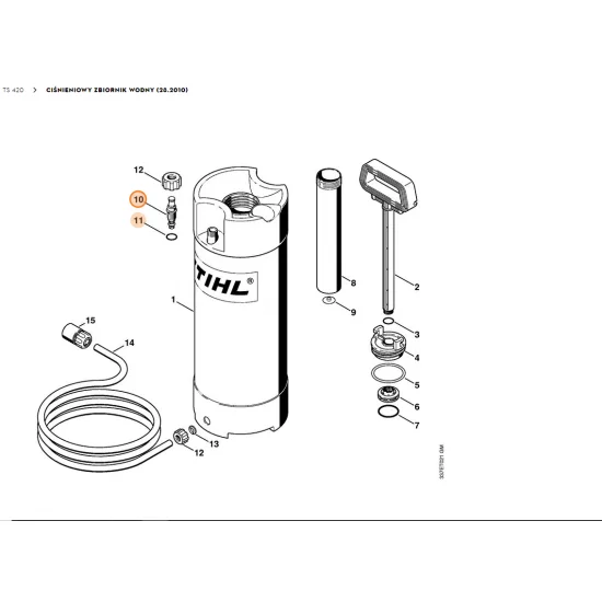 STIHL  Zawór 4223 670 5000